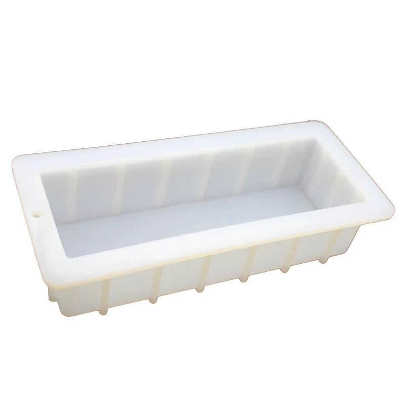 1.5L Large Loaf Soap Mold Thick Lip Silicon Rectangular Mould DIY Handmade Swirl Making Tools Silicone Soap Molds Big size