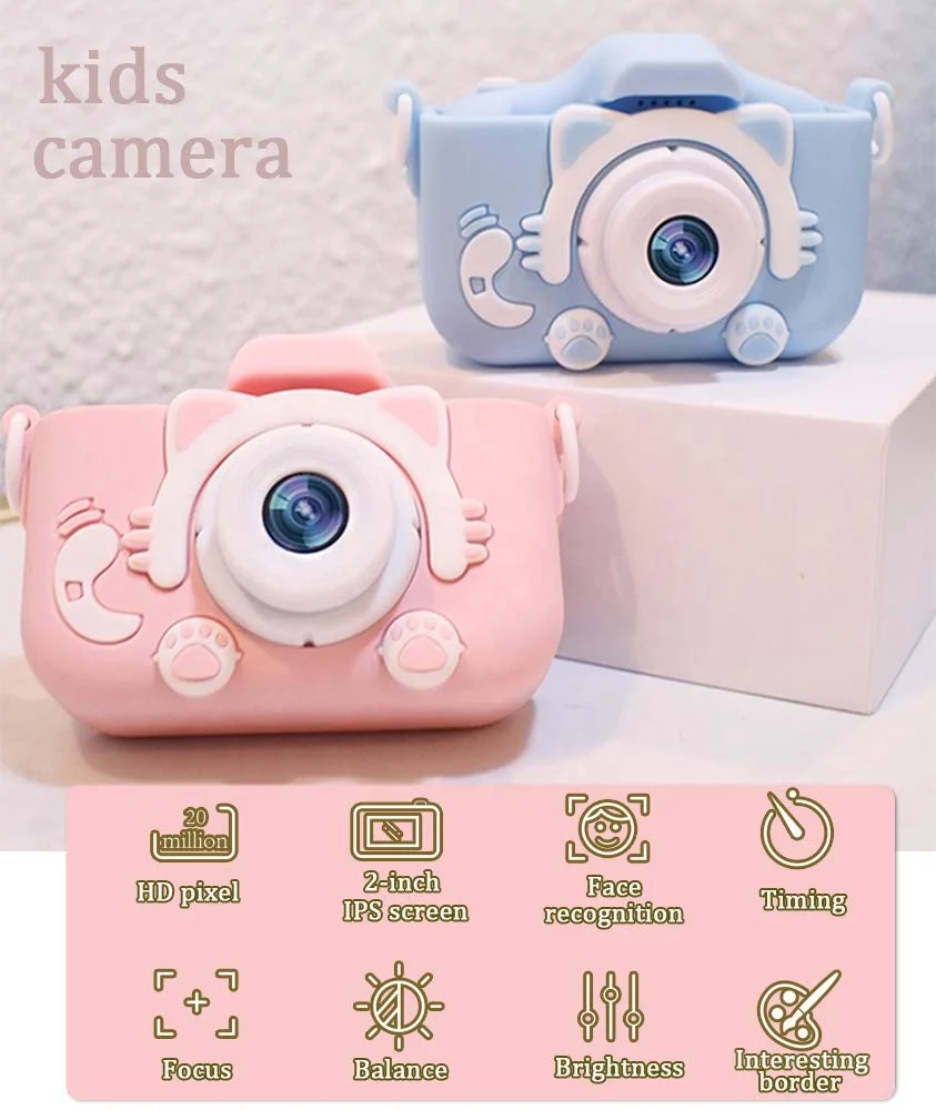  Детская камера HD kitty X2 с игровой видеокамерой для