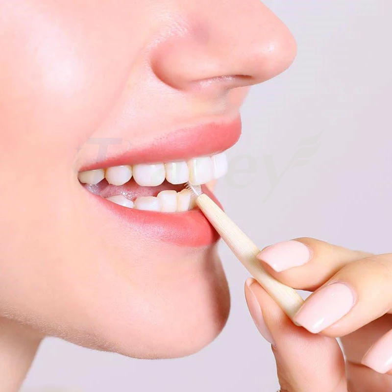 Eco Friendly Oral Care Dental Product Private Bamboo Biodegradable OME Disposable Interdental Brushes