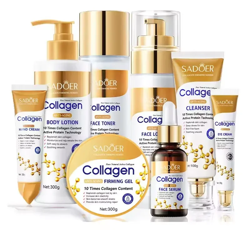 Wholesale Best Organic Oily Skin Care Set For Women Facial Acne Prone Lightening Brightening Skin Care Set (New) For Dry Skin