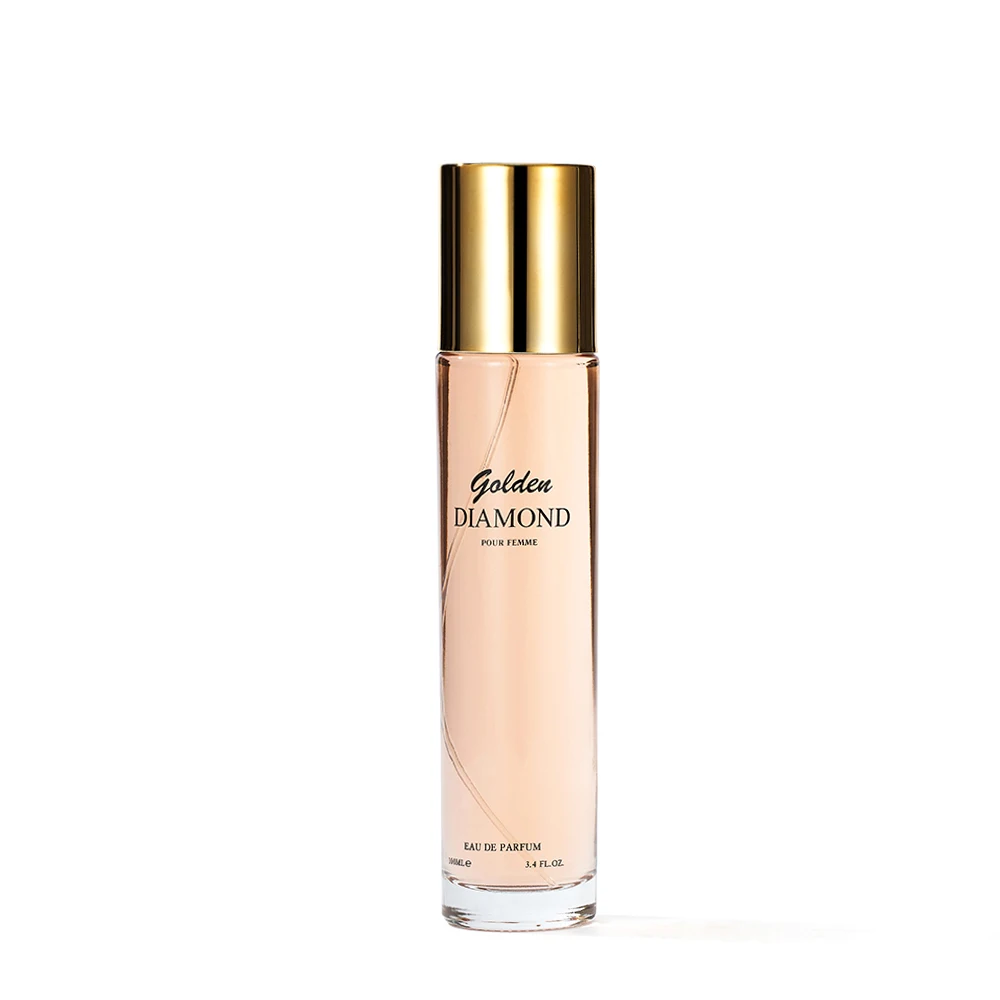 Lovali 100ml Women Perfume Hot Sell Long Lasting Golden Diamond Fragrance