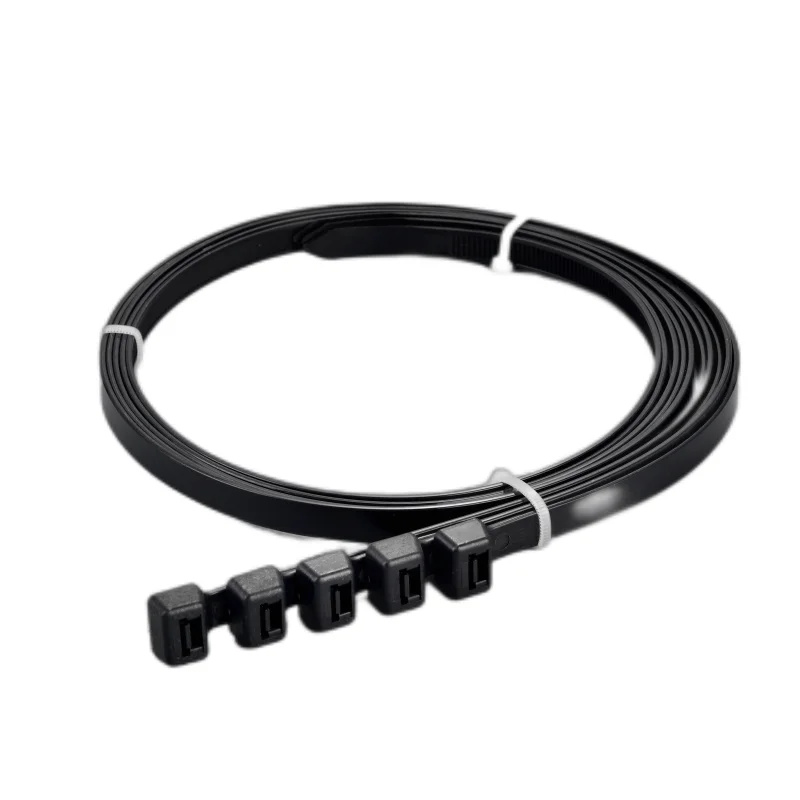 China supplier nylon 66 pa 66 material plastic nylon cable tie supplier cable clamp strap wraps