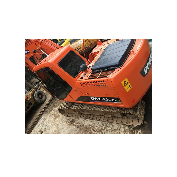 Good Quality Used Excavator Dosan DH150-7 Crawler Excavator For Sale