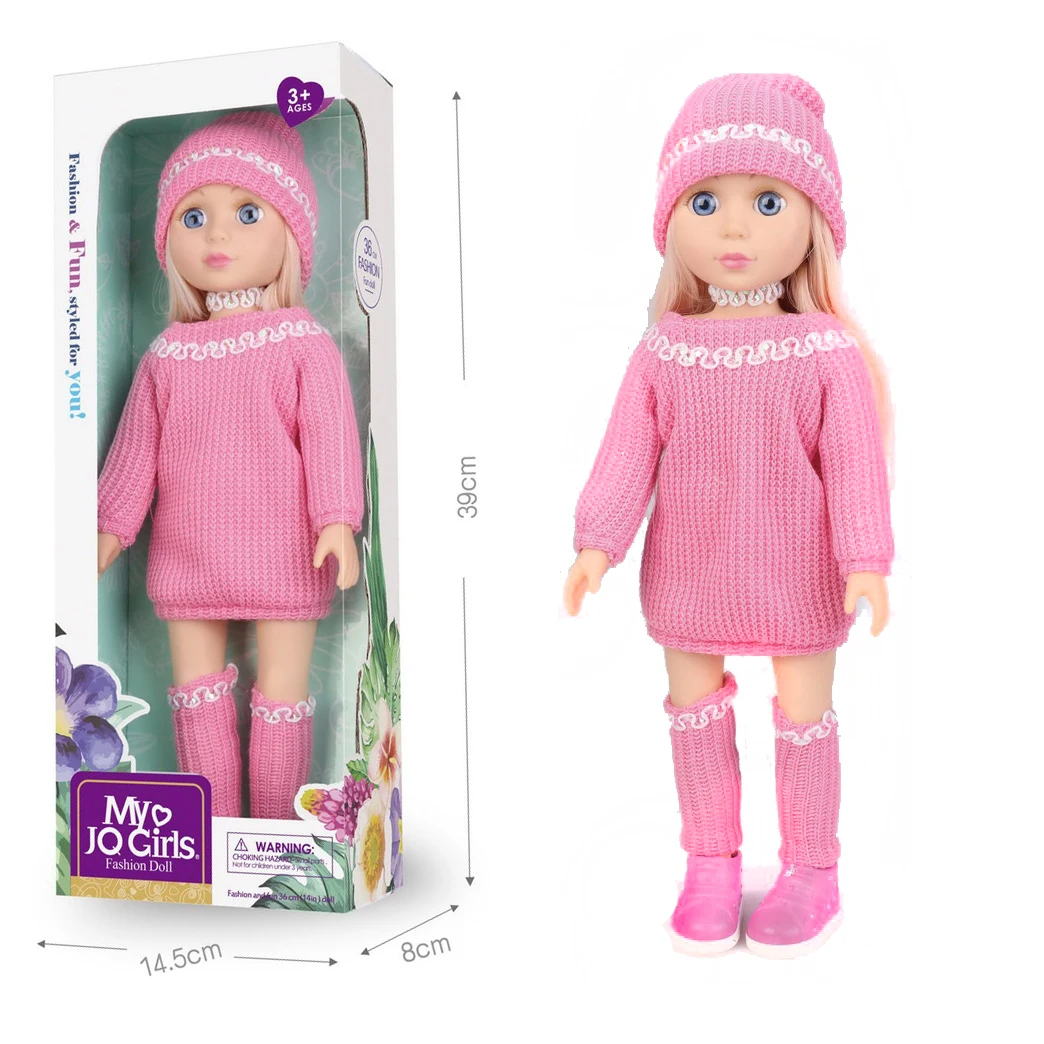 Custom fashion 14 inches girls multi-style vinyl baby alive American doll 36cm simulation doll full body