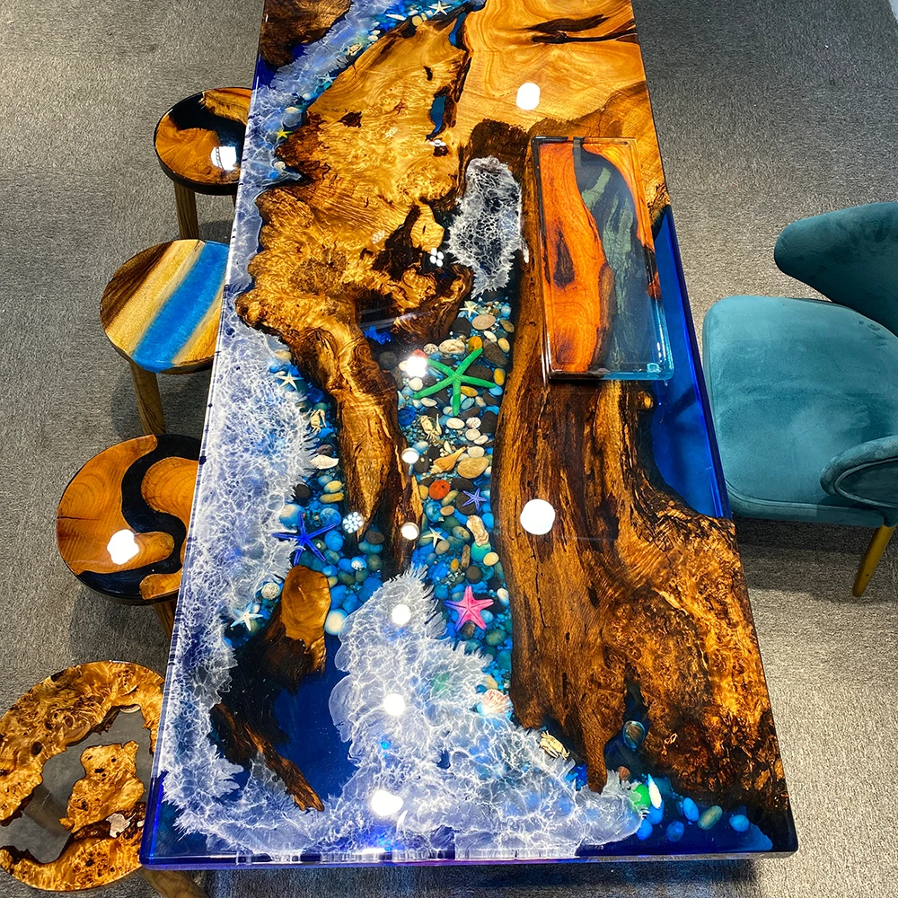 Factory Epoxy Resin AB Glue Resin Crystal Adhesives & Sealants For Crystal Epoxy Resin Table