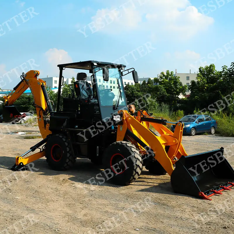 Новый экскаватор-погрузчик XinChai A498BT1 36 8 кВт 1600 кг номинальная нагрузка основные компоненты привода 4x4 двигатель насос ковш насадка Китай