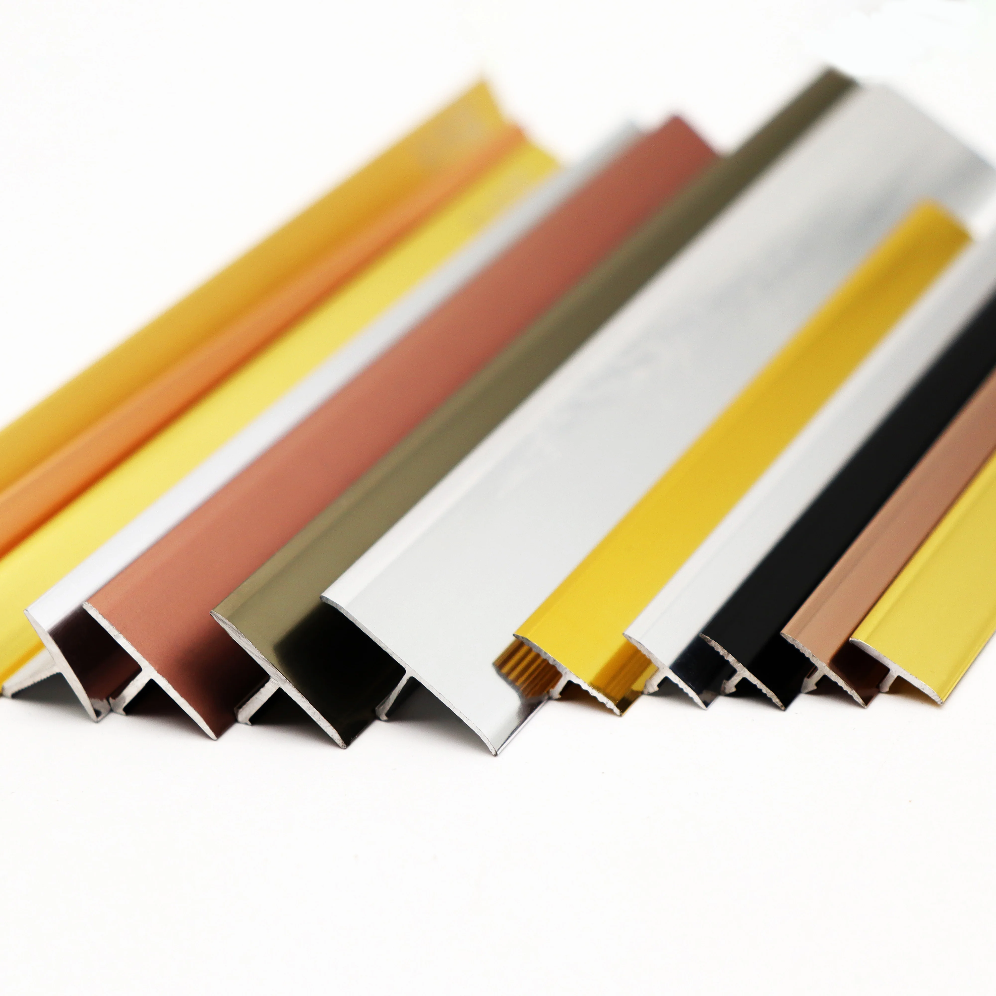 Factory Price Durable Aluminium T-shape 10MM Tile Trimming Profiles