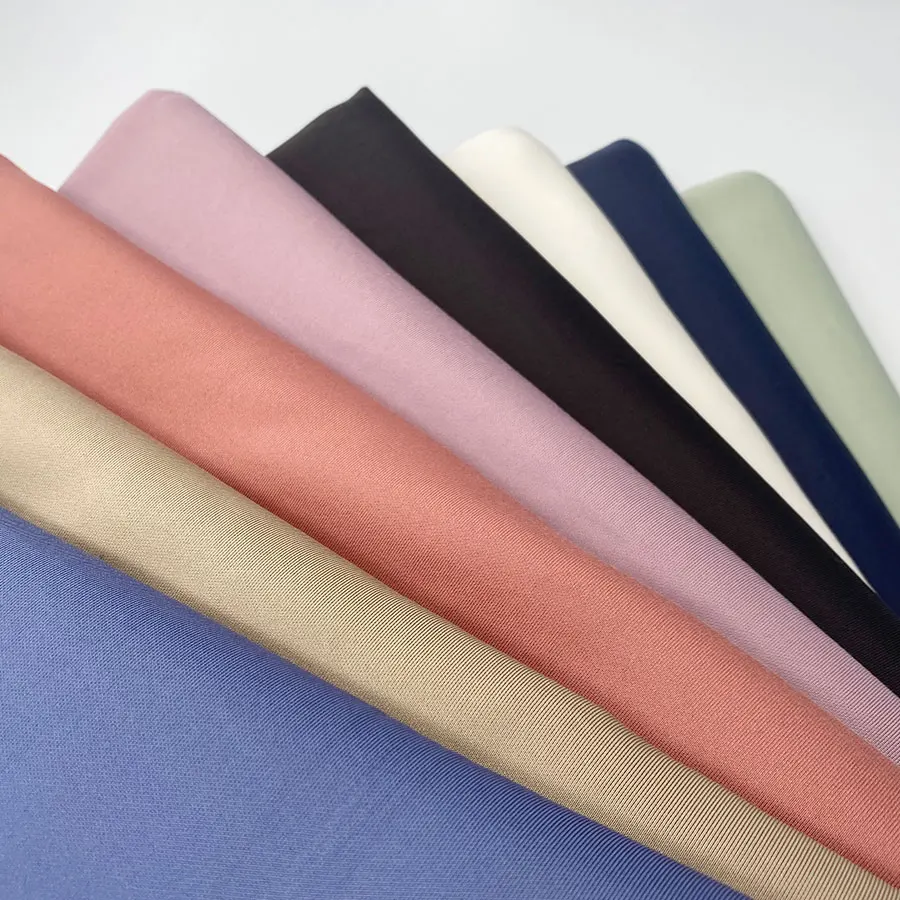 Coat boot shoes bags t shirt cloth 190 GSM AIRISM LIKE 90% polyester 10%SP Scuba knit fabric