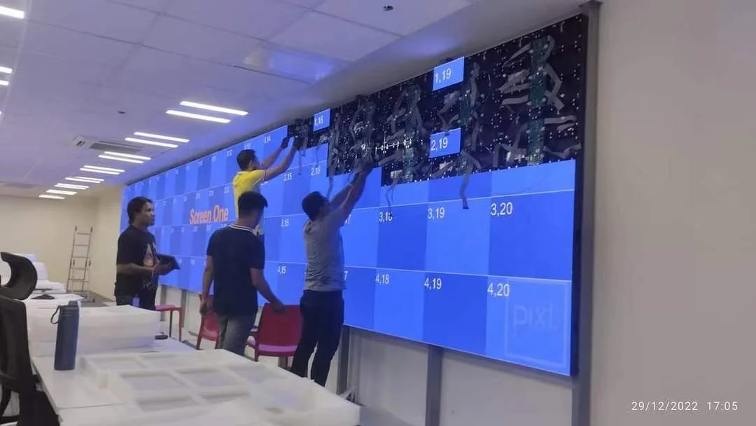 8K 4K SMD HD P1.2 P1.5 P1.8 P2 P2.5 P3 Full Color Ultra Thin Fixed Indoor LED Video Wall Panel Screen Display