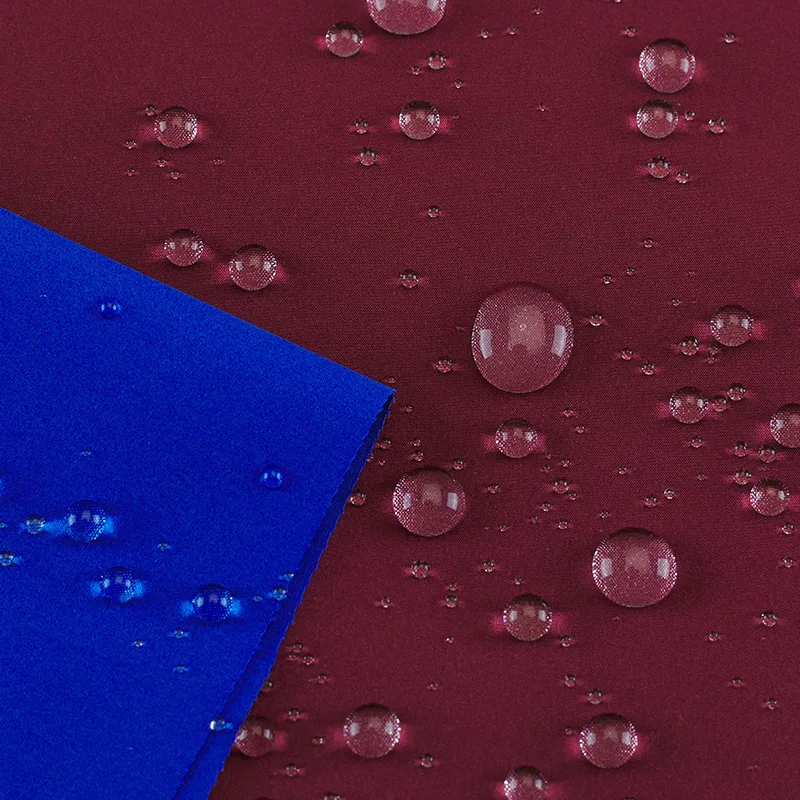 T800 polyester stretch fabric trendy sports suit fabric waterproof windbreaker jacket down jacket fabric