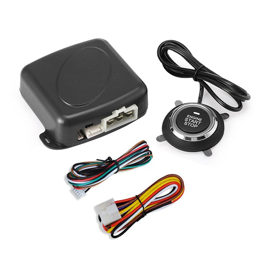 2022 Easy to install push button start stop engine system remote start system for car alarms