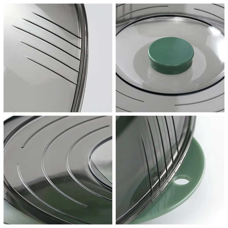 Wholesale Multi-layer Plastic Dish Cover Kitchen Storage Dining Table Thermal Insulated Microwaveable Food Dish Cover