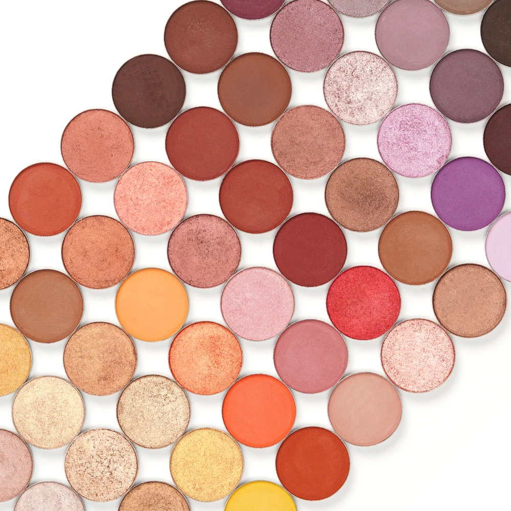 Wholesale vegan makeup Matte Eyeshadow Powder Pigment crulty free Long lasting organic private label soft purple eyeshadow