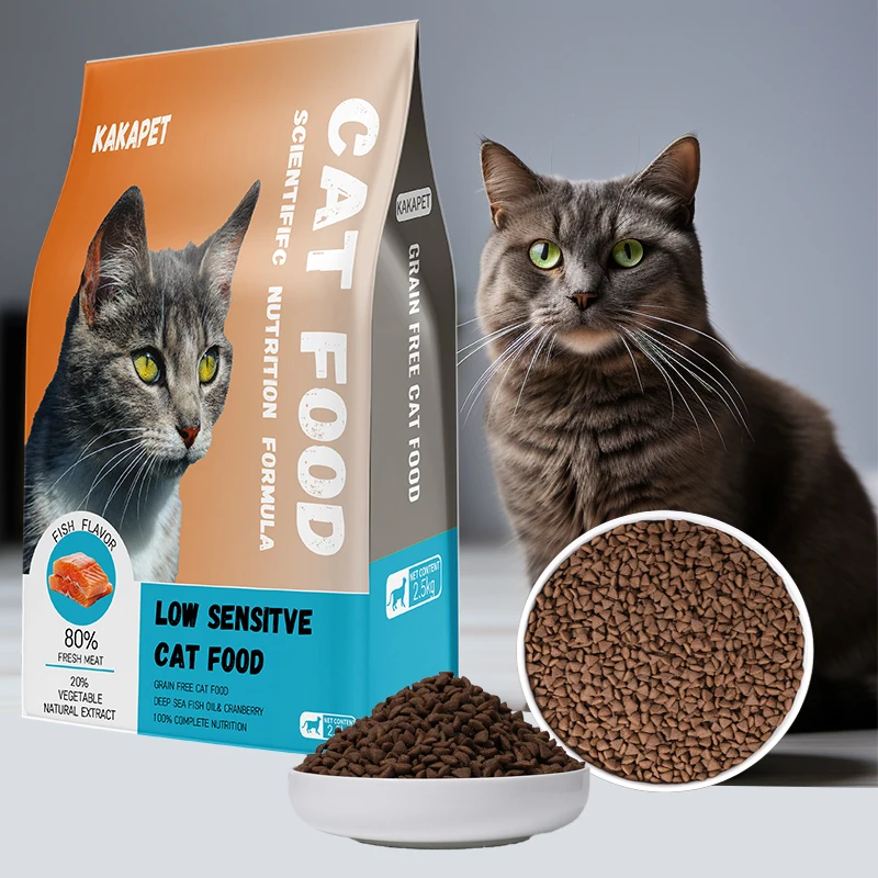 ПЭТ-магазин сухой корм для кошек оптом куриная грудка с 4 вкусами белка дешевый