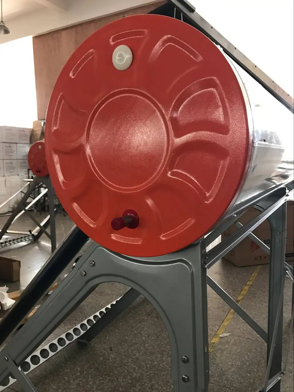 Factory made high quality enamel tank solar water heater