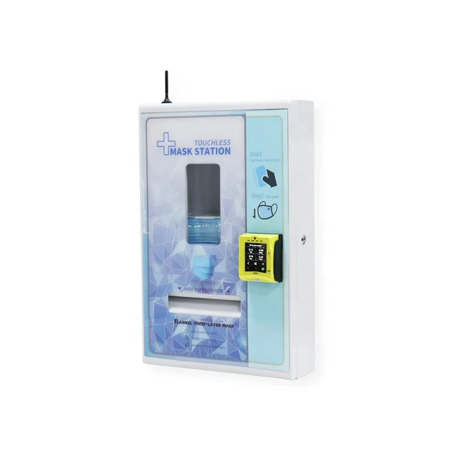debit card automatic facemask vending locker