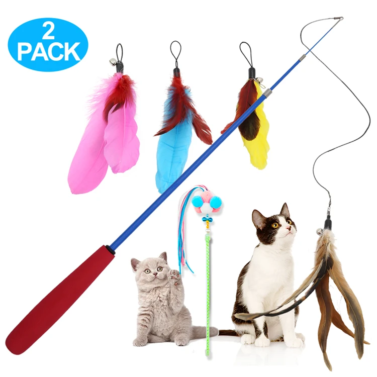 Manufacturer supplier 2020 new Funny cat stick Safe funny cat cat wand