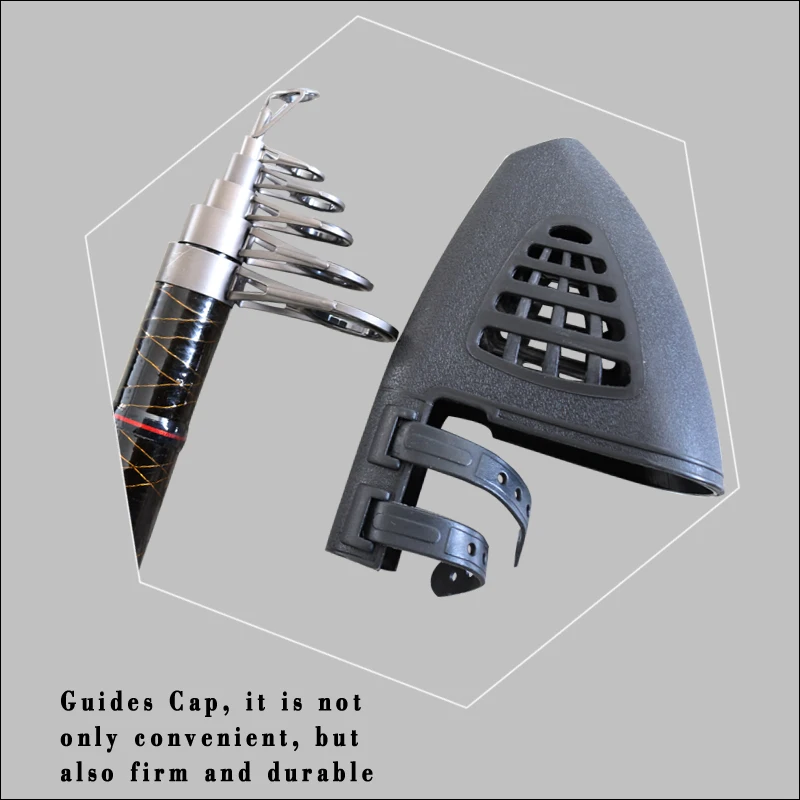 Weihai 2.05M -3.6M Glass Fiber Spinning Fishing Rod 5 Section Telescopic Fishing Rod