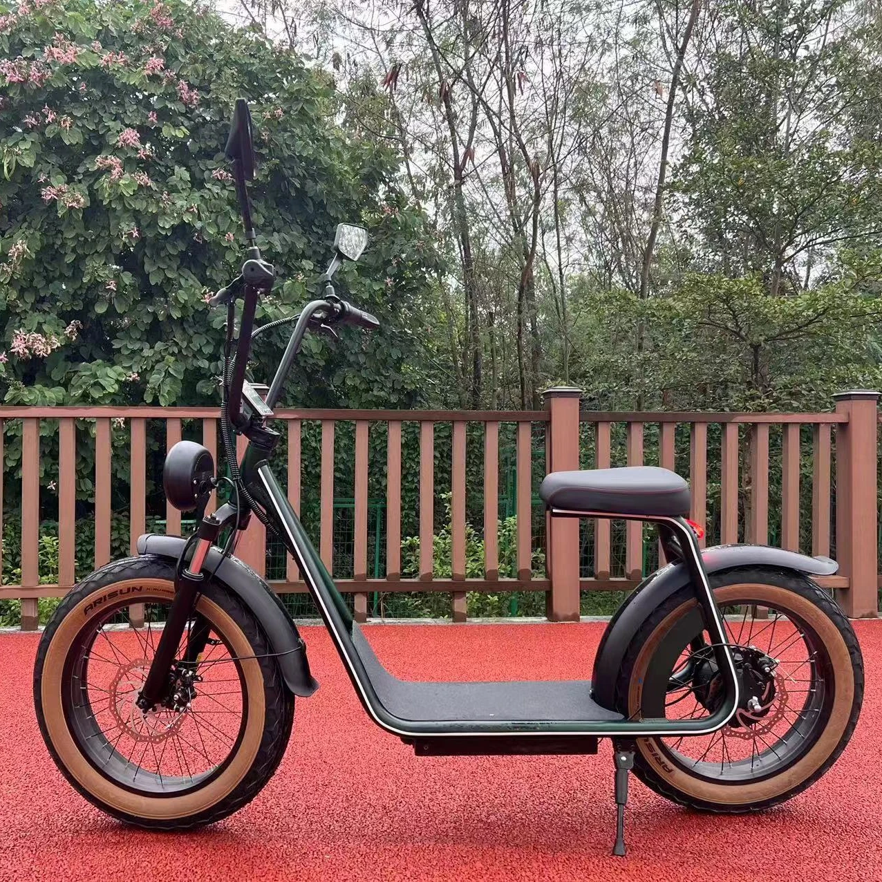 20 inch foldable 1000w motor electric kick scooter fat tire electric scooter with CE certificate