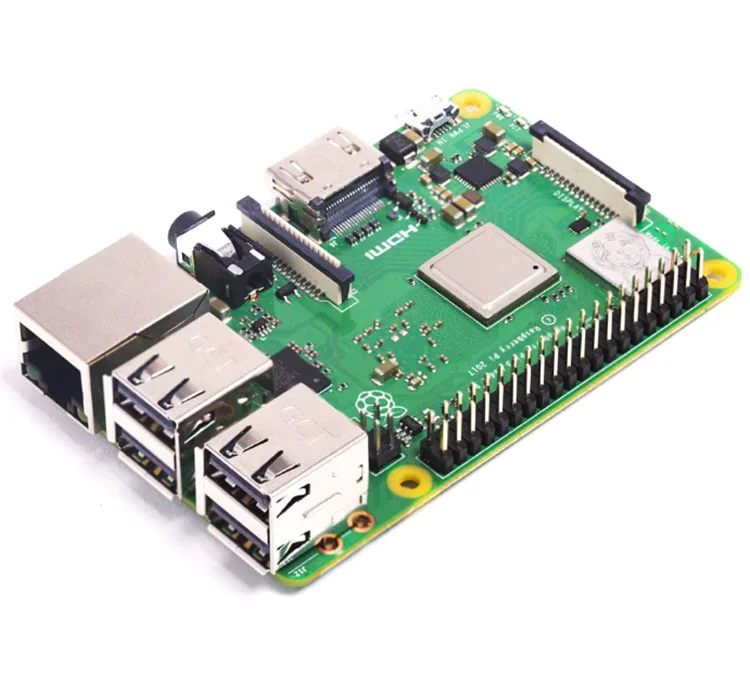 Модель Raspberry Pi 3B + 3B Plus, модель RASPBERRY PI 3, Модель B + новый оригинальный мини-компьютер 4 ядра с поддержкой Wi-Fi