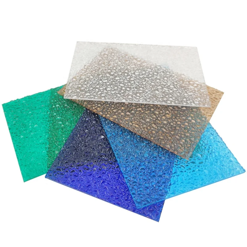 3mm CONSLITE  polycarbonate embossed panels pc sheets