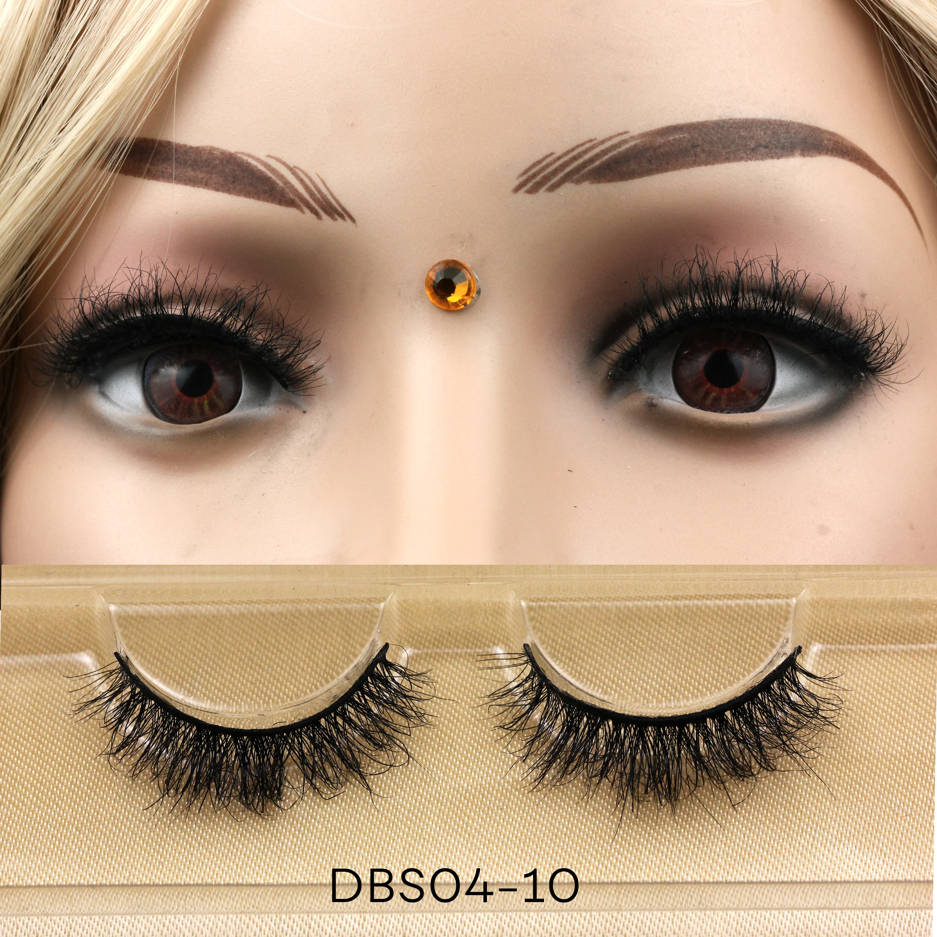DBS02 eyelash wholesale private label 3d mink lashes with custom eyelash box