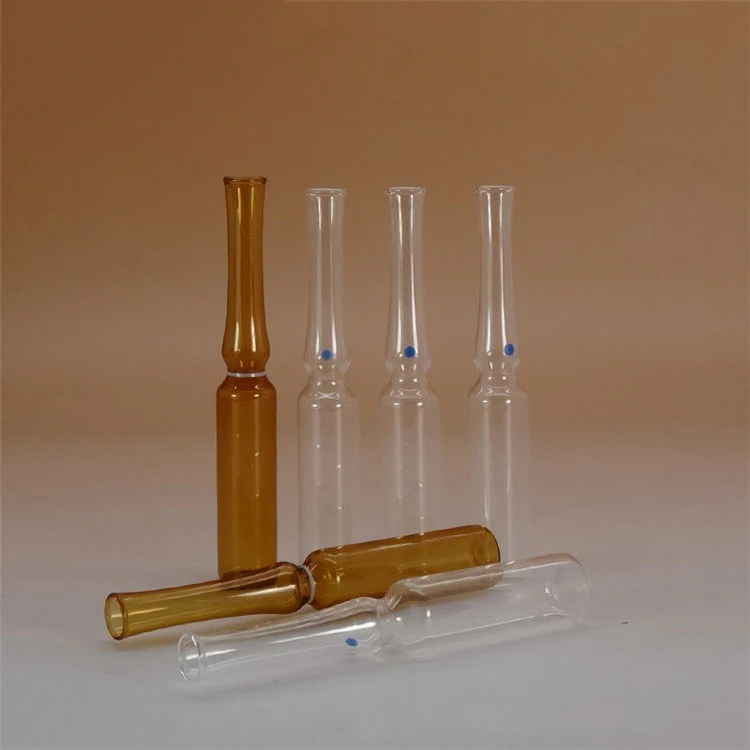 wholesale empty medical glass ampoule bottles vials for pharmaceutical