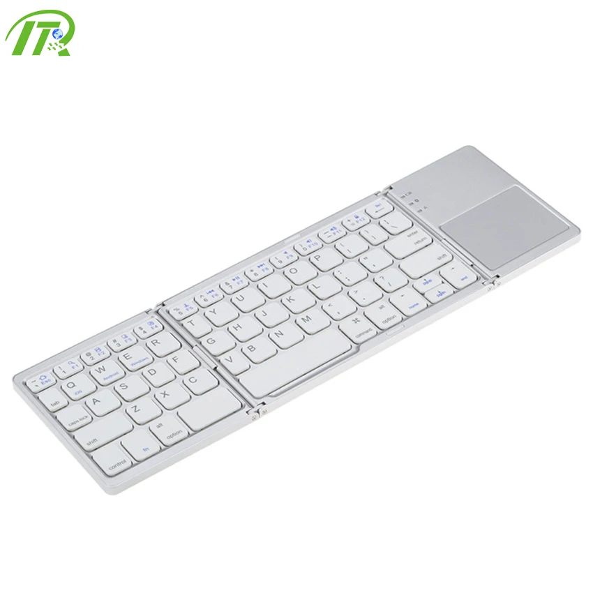 Original Factory Supply Portable Mini Foldable Wireless Trackpad Keyboard with Touchpad