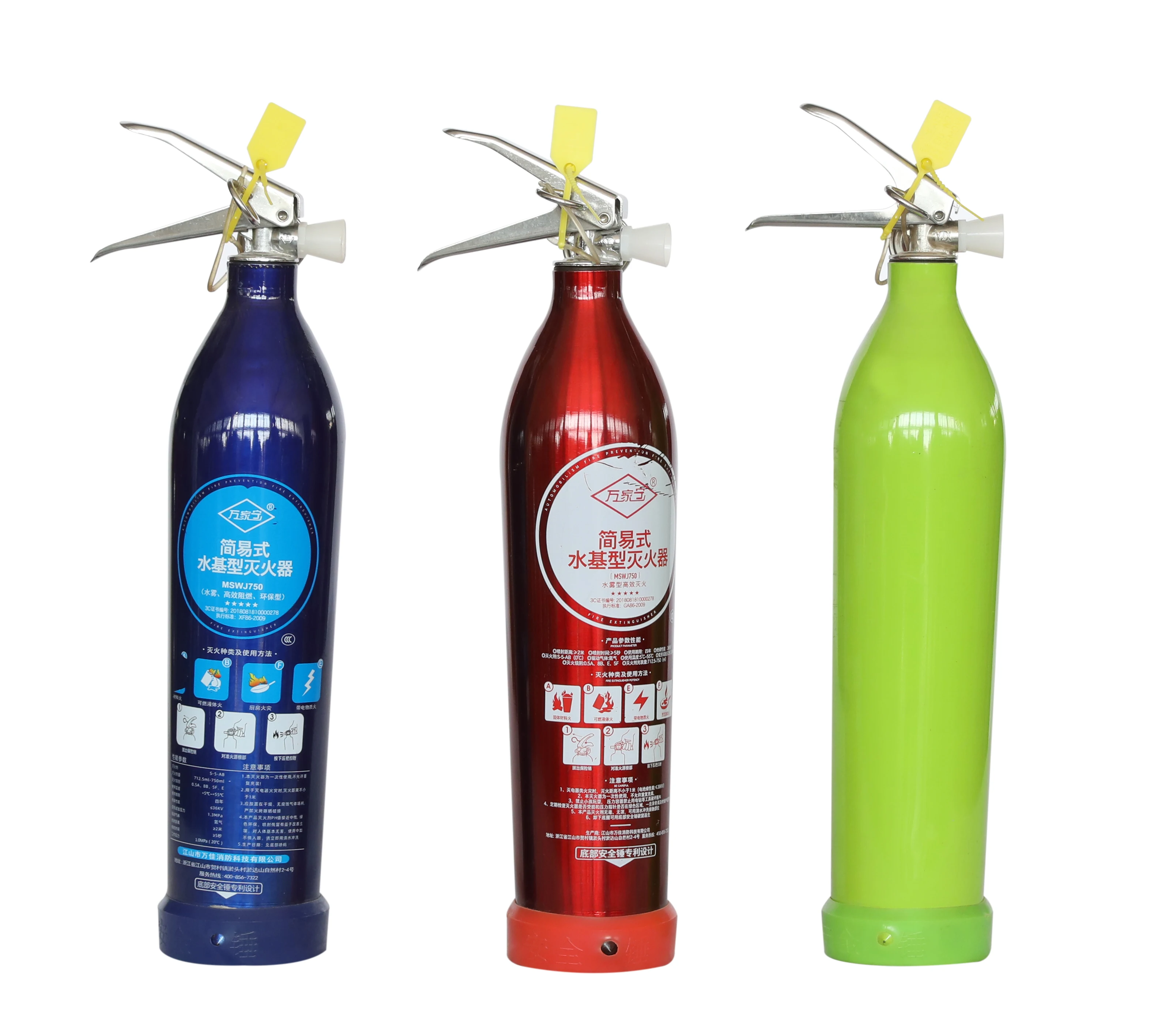 Factory price fire prevention  water based fire extinguisher
