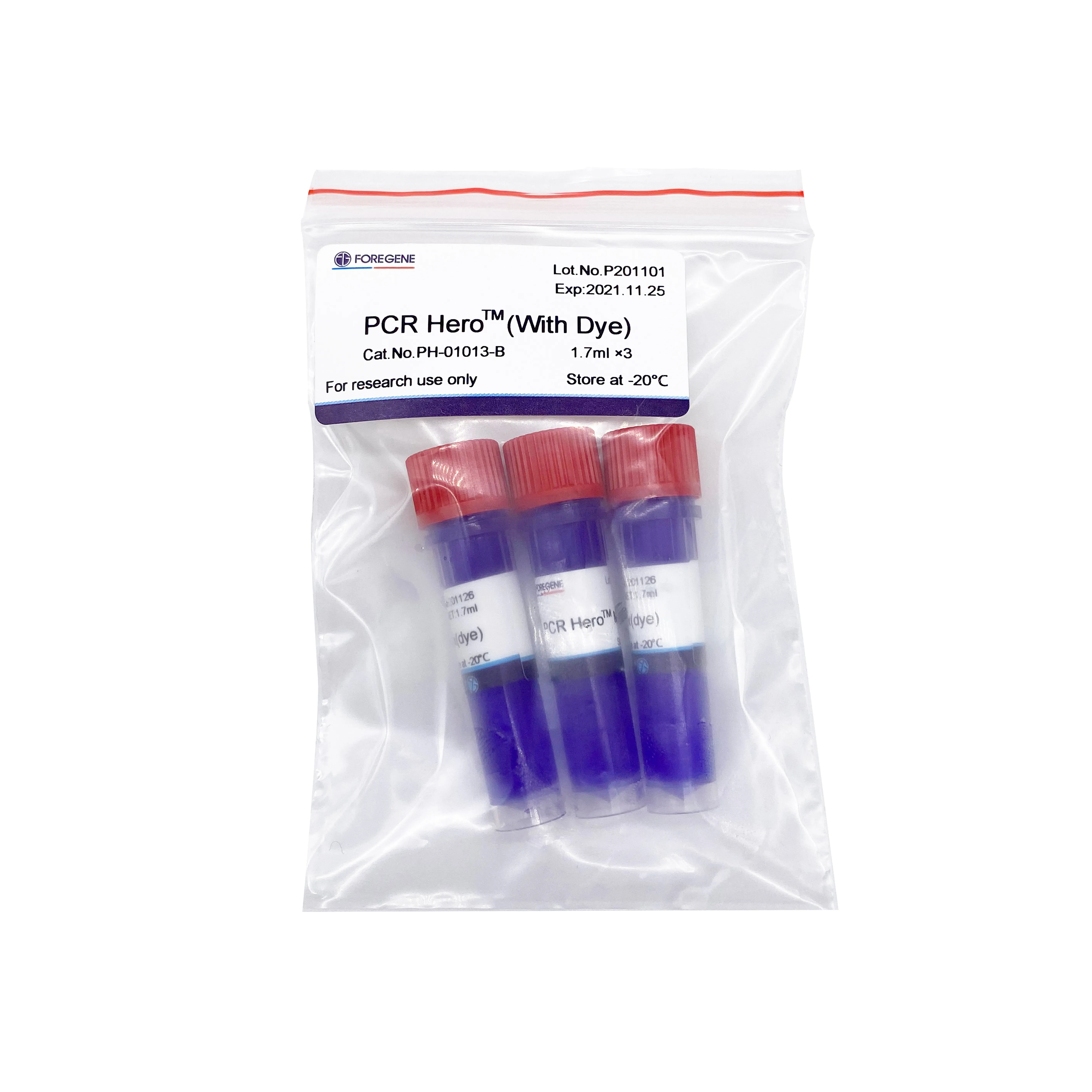 Molecular bio lab use reagent PCR Hero premix for DNA and cDNA amplification