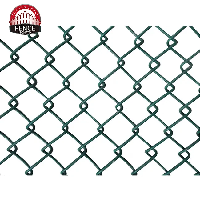 12 Gauge PVC Coated 2 inch Diamond Hole Chain Link Fence