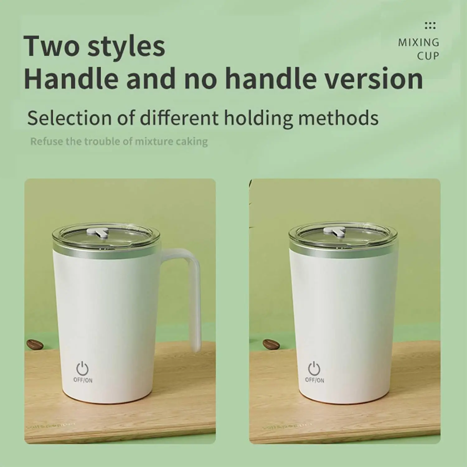 Automatic Stirring Cup Magnetic Mug Rechargeable Stirring Coffee Cup Electric Lazy Milkshake Rotating Cup for Office