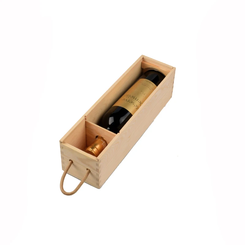 Promotional Various Good Quality Wooden Wine Box With Sublimation Mdf