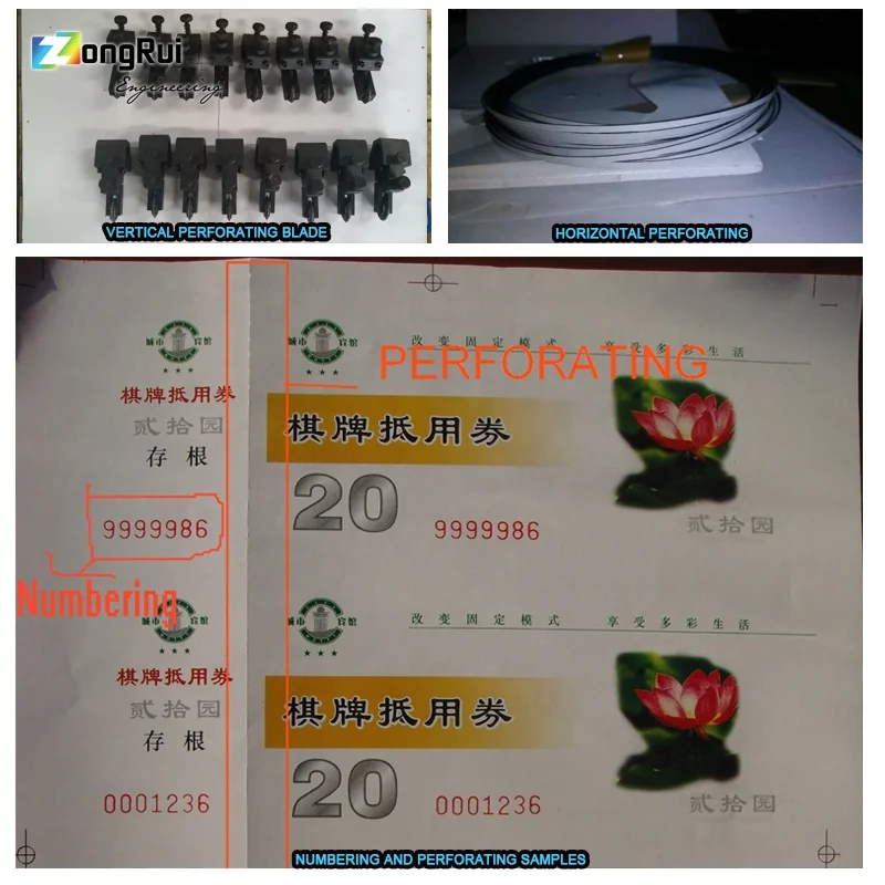 Offset Printing Machine Top Leader ZR247IINP Magazine Numbering Printing Press Machine