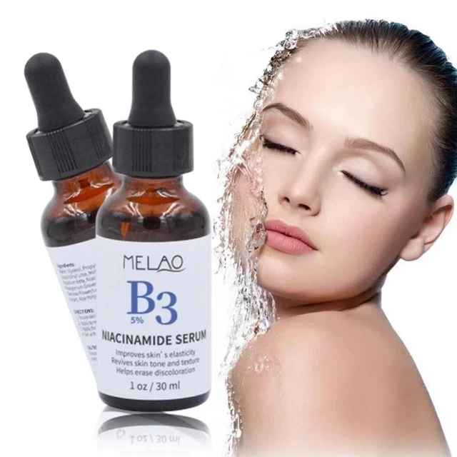 MELAO Niacinamide Plant massage Oil Vitamin B3 Serum Moisturizing Soothing Shrinking Pore Desalination Melanin Facial Oil