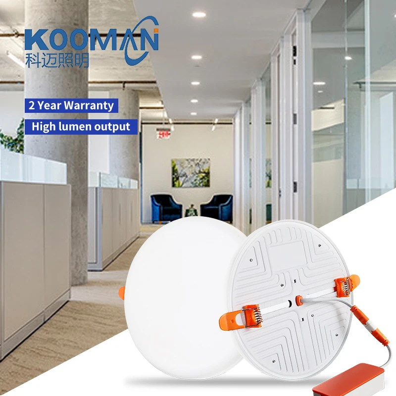 led panel lamp Wholesale Price Modern No Flickering Ultra Slim 9w 16w 22w 32w OEM Round Recessed Led farmeless panel light