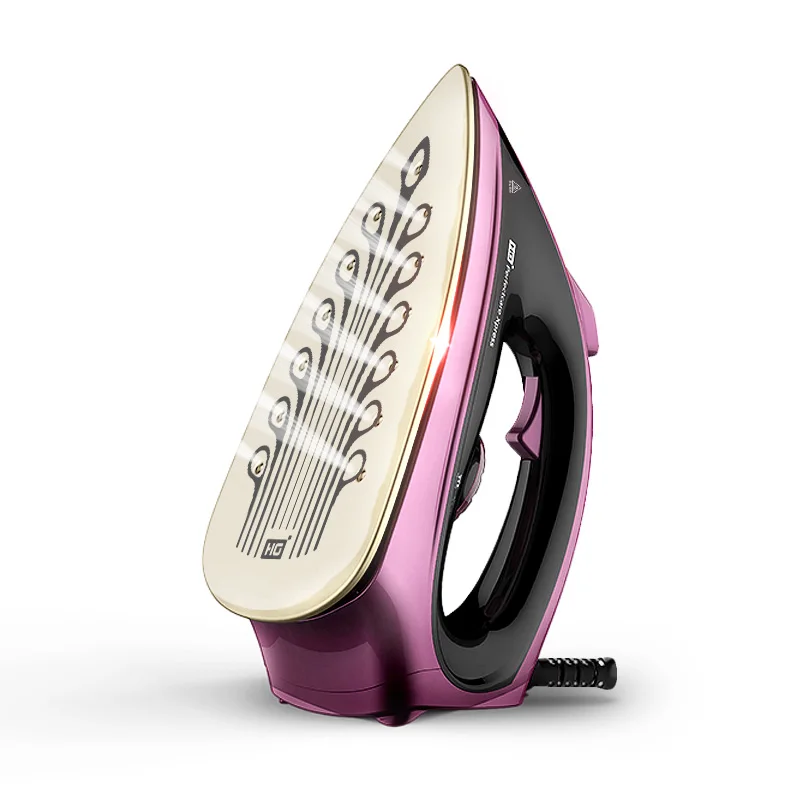  HG 2100W Industrial Steam Iron Station with Ceramic Soleplate Vertical Steamer Ironing for Clothes
