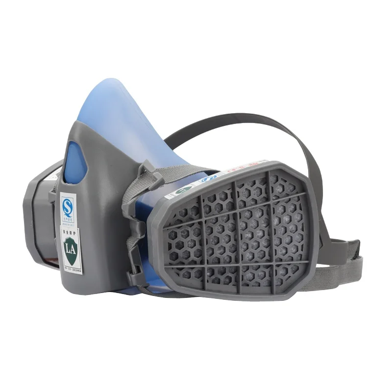 
Anti-Virus Fully Enclosed Dust-Proof Pesticide Spray Paint Chemical Gas Protection Mouth Nose Full Silicone Mask 