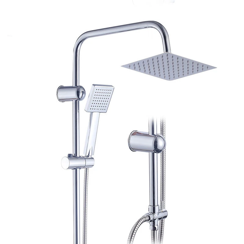 Single cold bathtub water bathroom shower set with spray gun bathroom shower bath plumbing bathroom