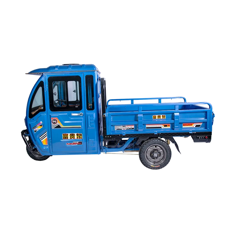 Half Enclosed Passenger and Cargo Mini Tuk with Cheap Price Heavy Loading Capacity E-scooter Wholesale Electric Cargo Bike