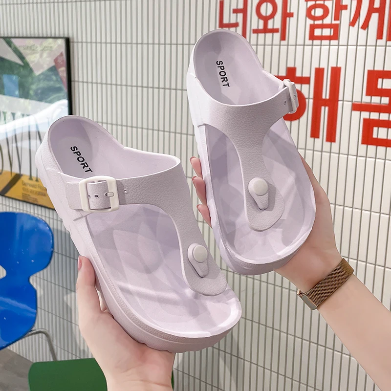 Anti- Slip Casual Sandals Summer Eva Flip Flops Custom Slippers Manufacturer