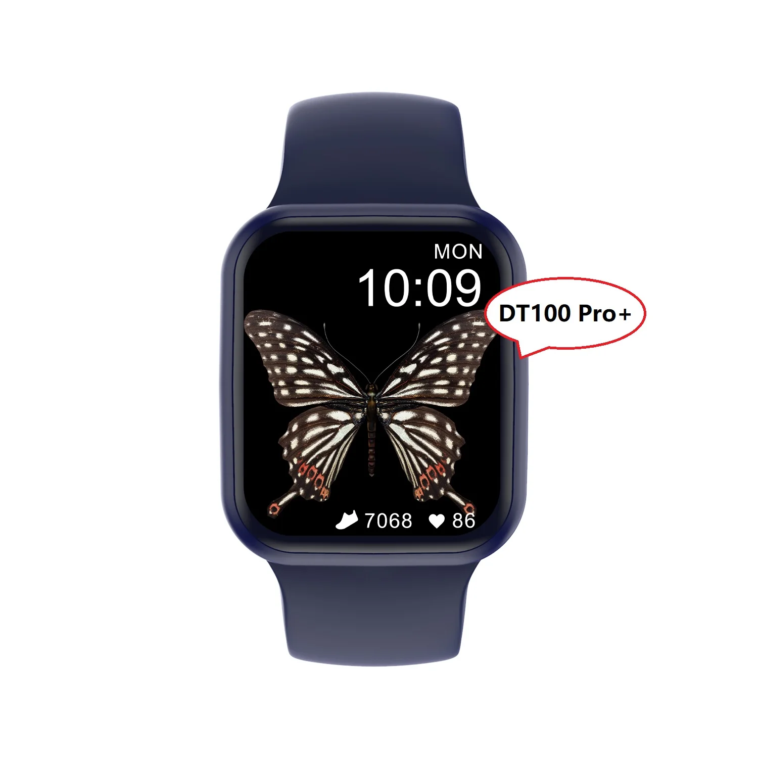 Smart Watch DT100 Pro+ BT Call IP68 Waterproof ECG Heart Rate Monitor Customize Watch Face Call DT100pro Plus Smart Watches