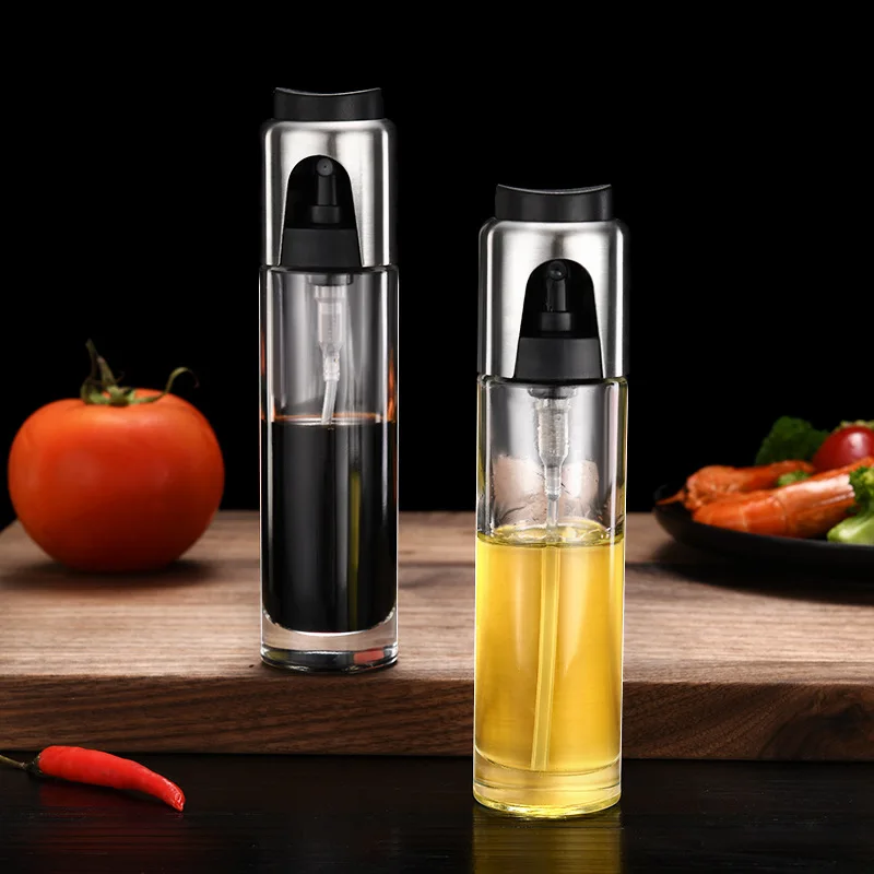 100ml 200ml glass sprayer oil spray bottle for cooking