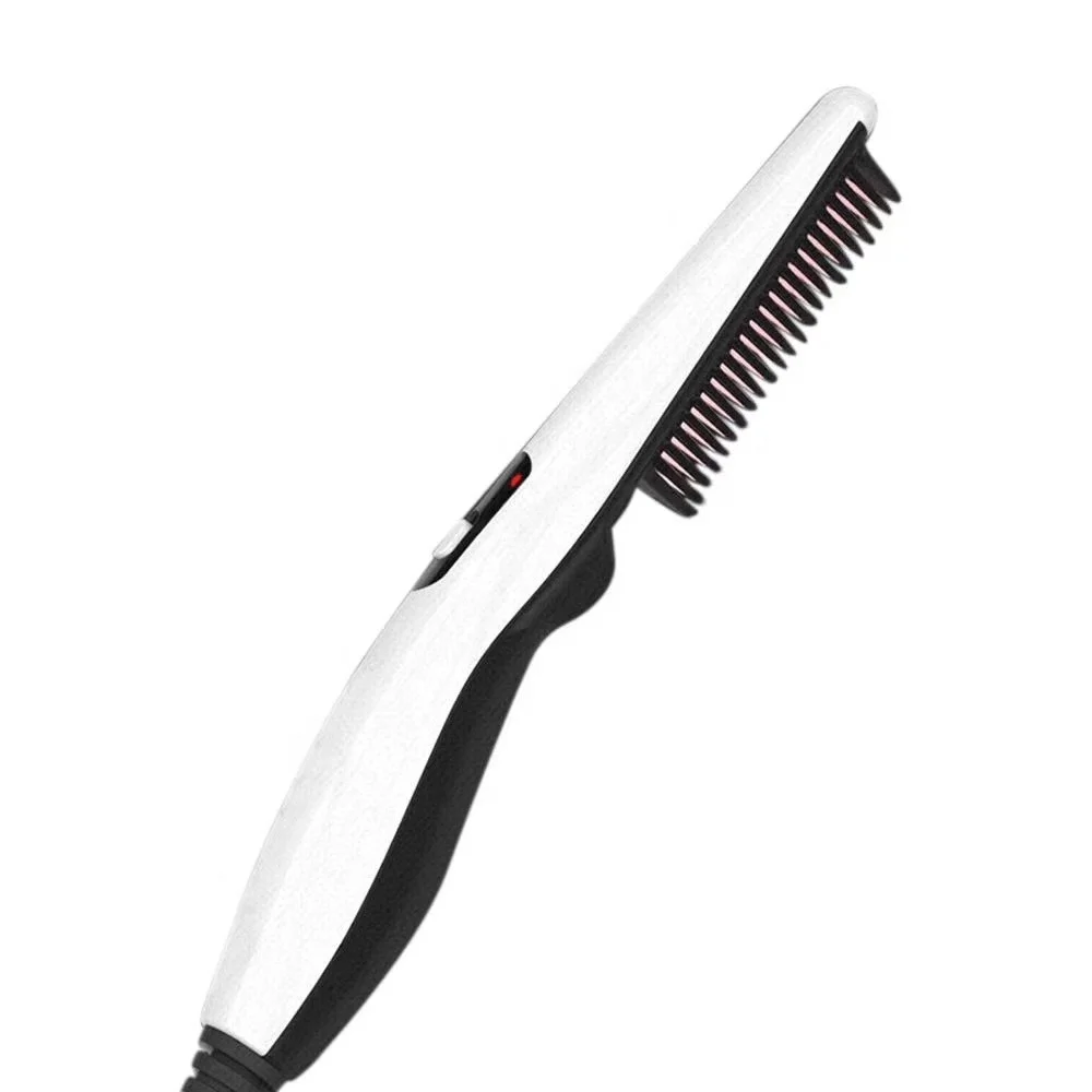 
 Корейский выпрямитель Styler V2 для мужчин, расческа для горячих волос, электрическая щетка с нагревом PTC, керамическая расческа для выпрямления бороды, двойное напряжение  