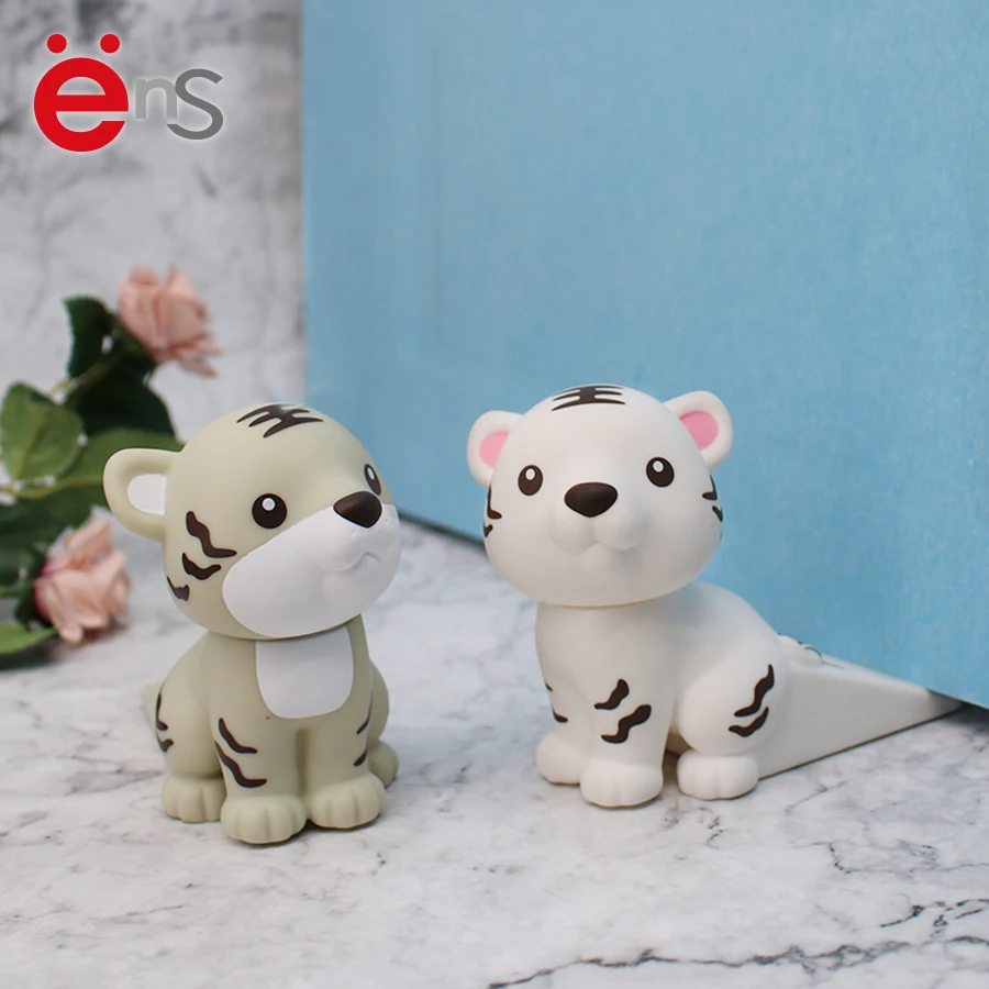 Cute Tiger Door Stop For Home Decoration Plastic Door Stopper