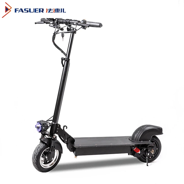 On-time Shipping 60V12Ah Disc Brake Folding Electric Scooter With Suspensions For Adult