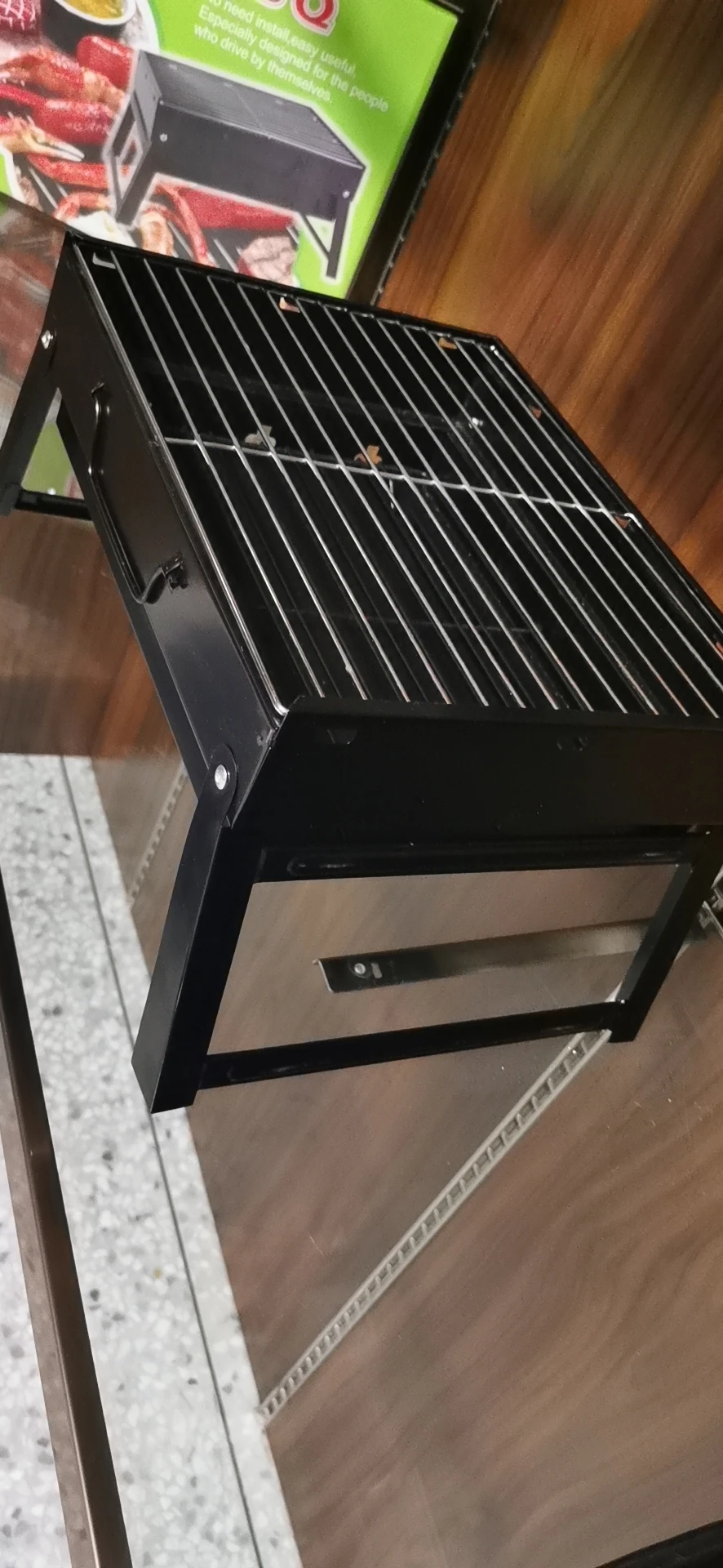 outdoor barbecue oven folding