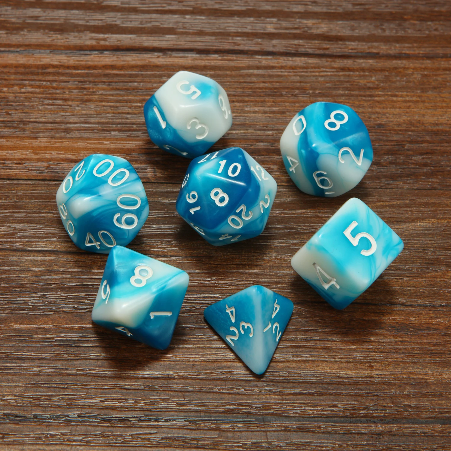 Набор многогранных кубиков многоцветная игра для RPG Dungeons and Dragons DND MTG D20 D12 D10 D8 D6 D4