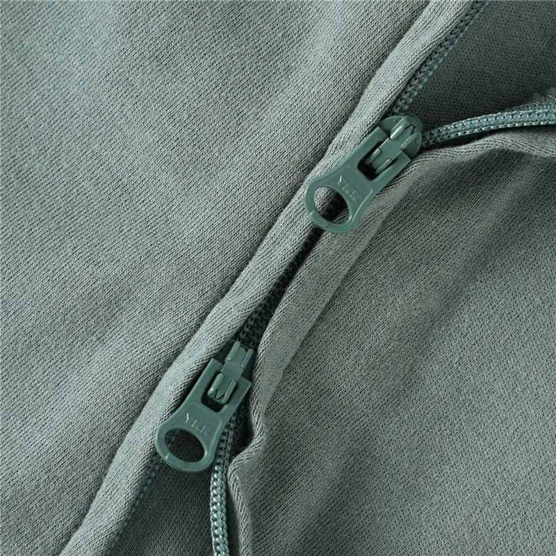 0-12M Fold Over Cuff Organic Cotton Footed Baby Sleepers With Mittens