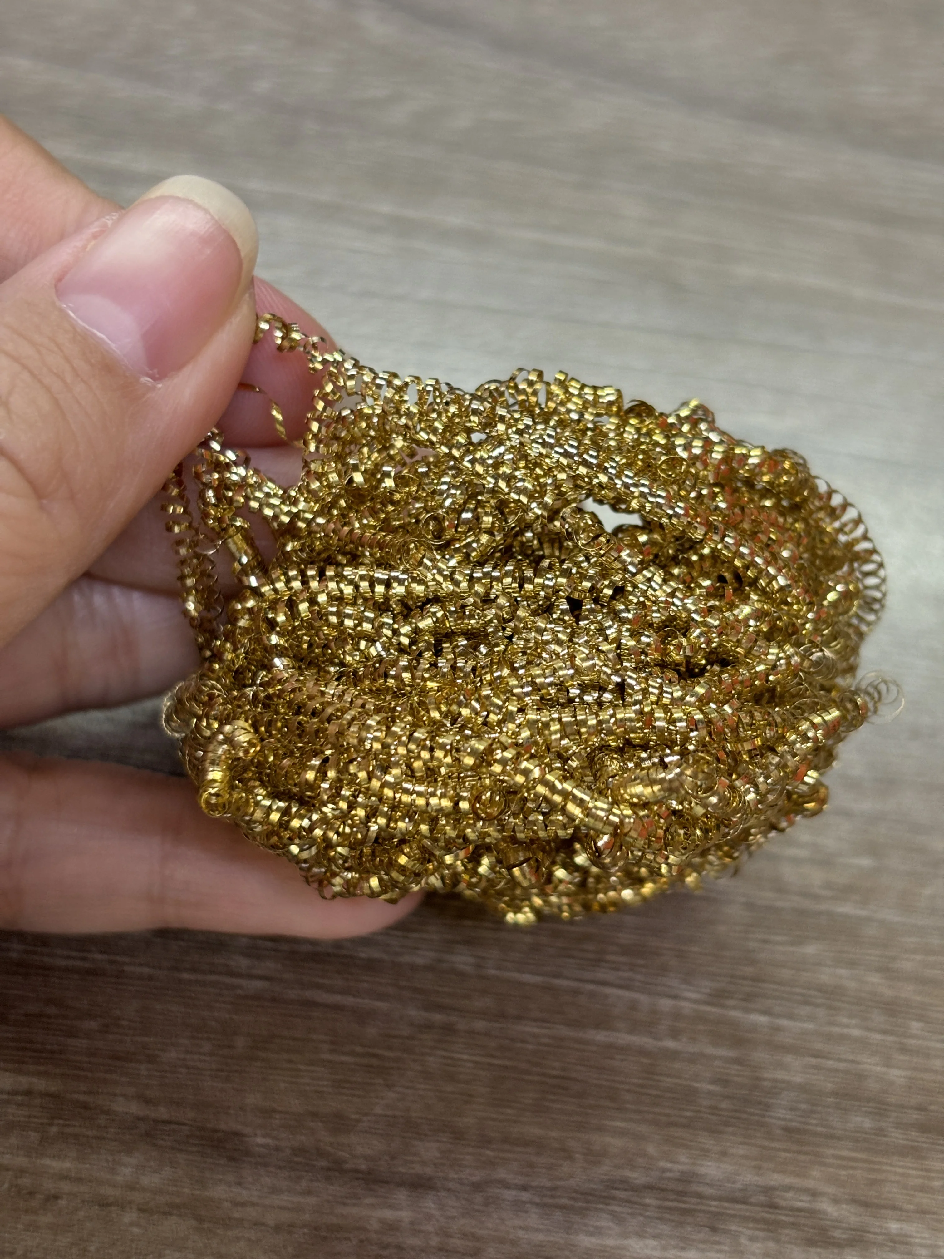 20g pure cooper scourer scrubber copper mesh scrubber